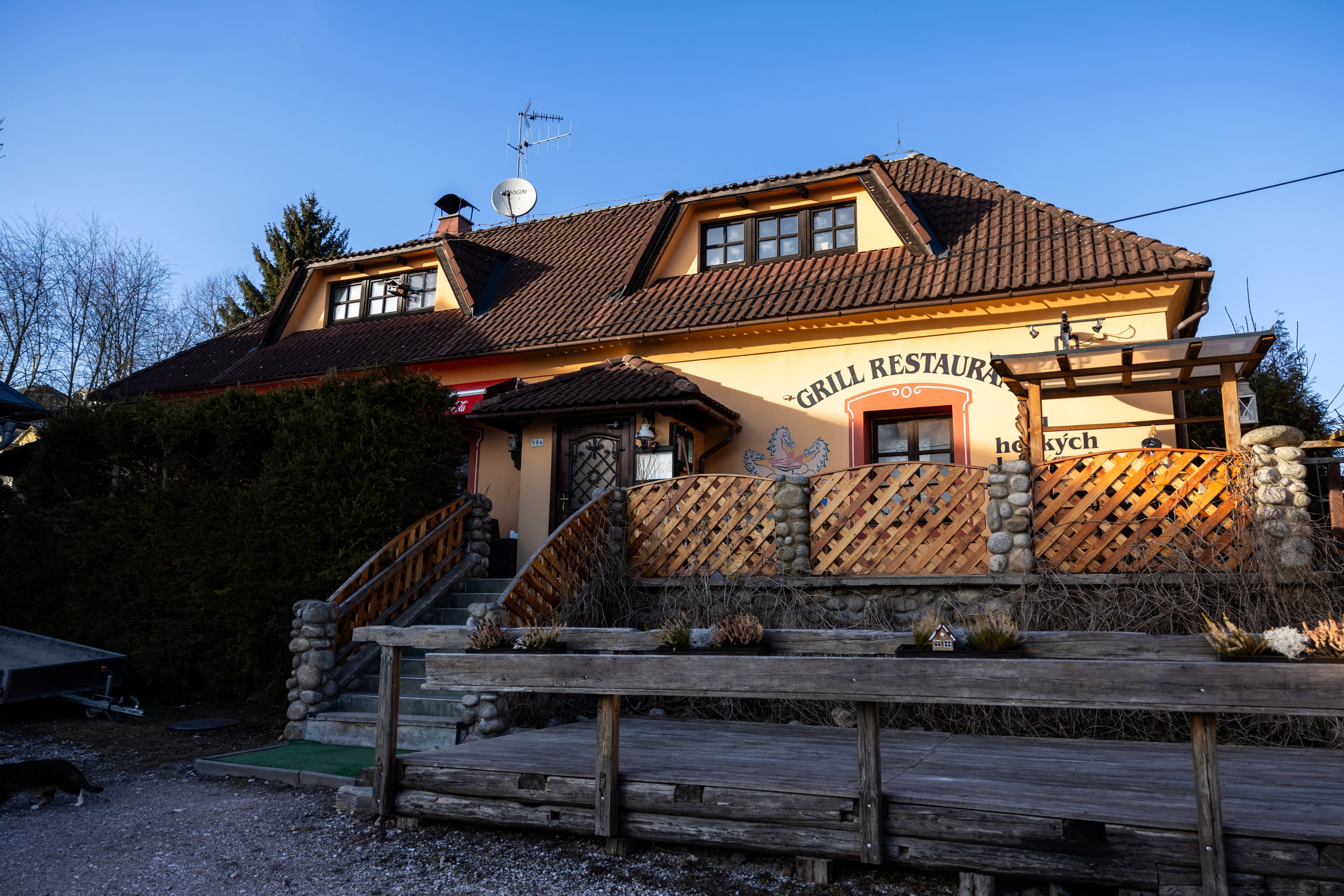 Restaurace U Horkých Kamenů - interiér